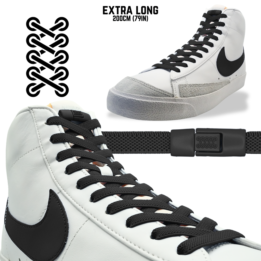Flat Elastic Shoelaces